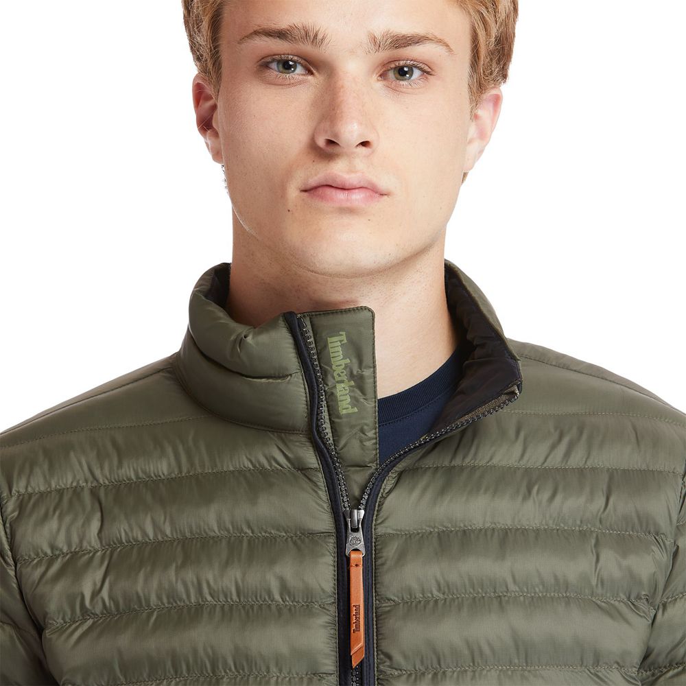 Timberland Mens Jackets Axis Peak Packable - Olive - India YV5842790